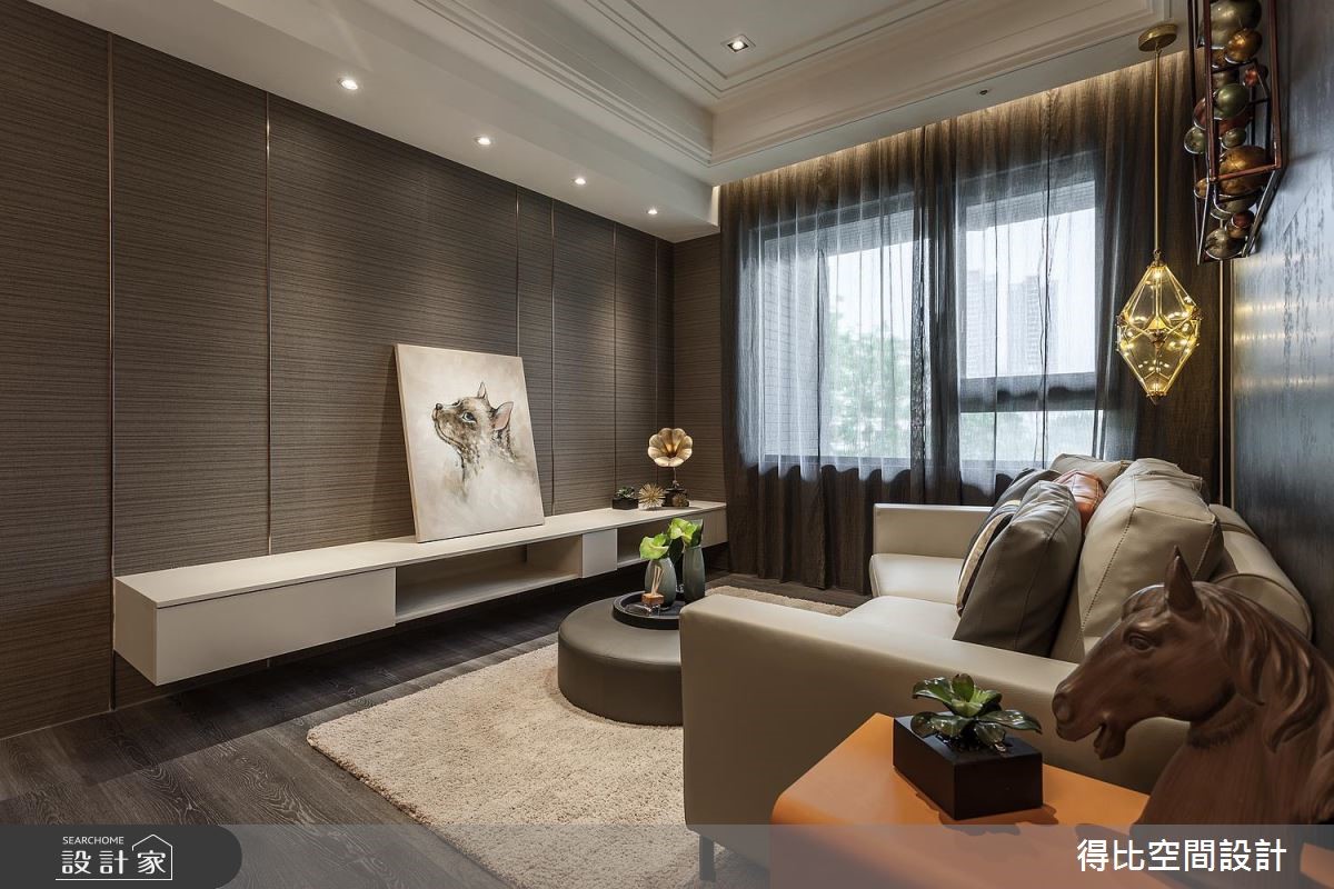 26坪新成屋(5年以下)＿奢華風客廳案例圖片＿得比空間設計有限公司＿得比_52之6