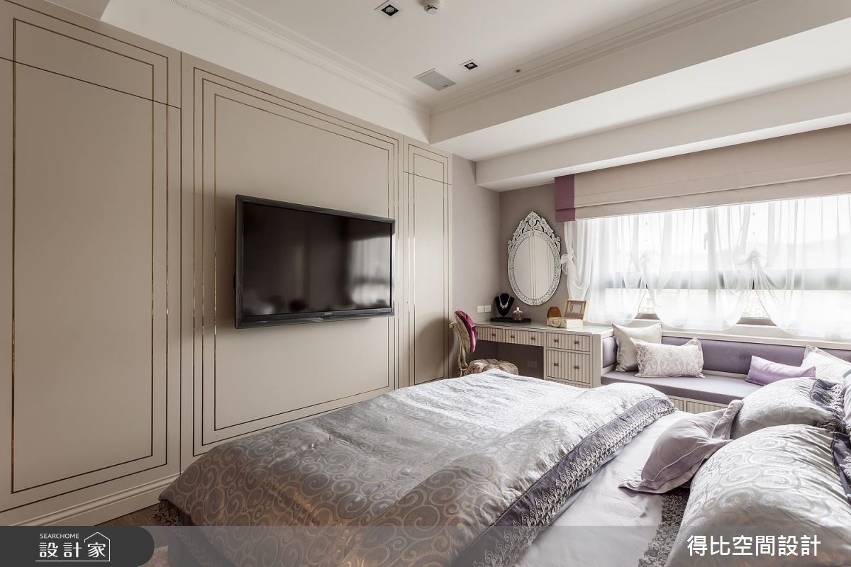 42坪新成屋(5年以下)＿新古典臥室案例圖片＿得比空間設計有限公司＿得比_53之18