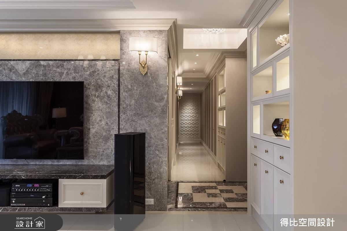 42坪新成屋(5年以下)＿新古典走廊案例圖片＿得比空間設計有限公司＿得比_53之10
