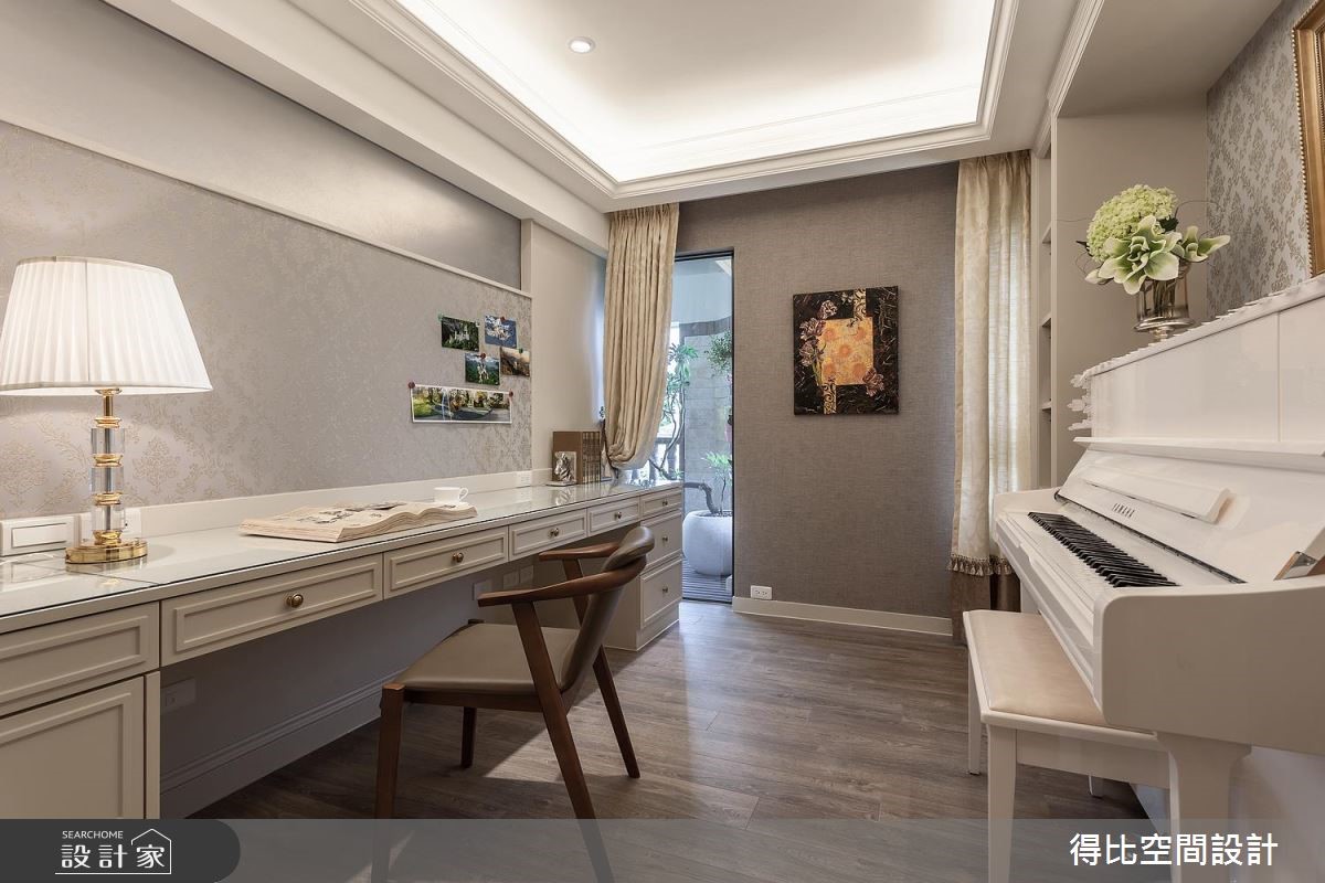 42坪新成屋(5年以下)＿新古典書房案例圖片＿得比空間設計有限公司＿得比_53之13