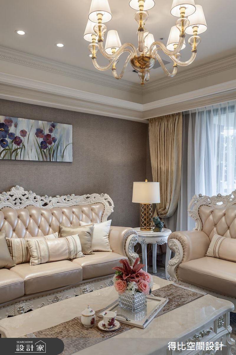 42坪新成屋(5年以下)＿新古典客廳案例圖片＿得比空間設計有限公司＿得比_53之5