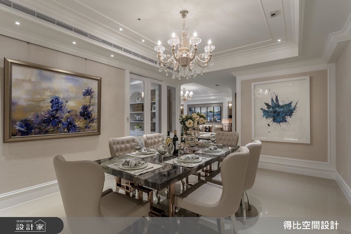 52坪新成屋(5年以下)＿新古典餐廳案例圖片＿得比空間設計有限公司＿得比_54之13