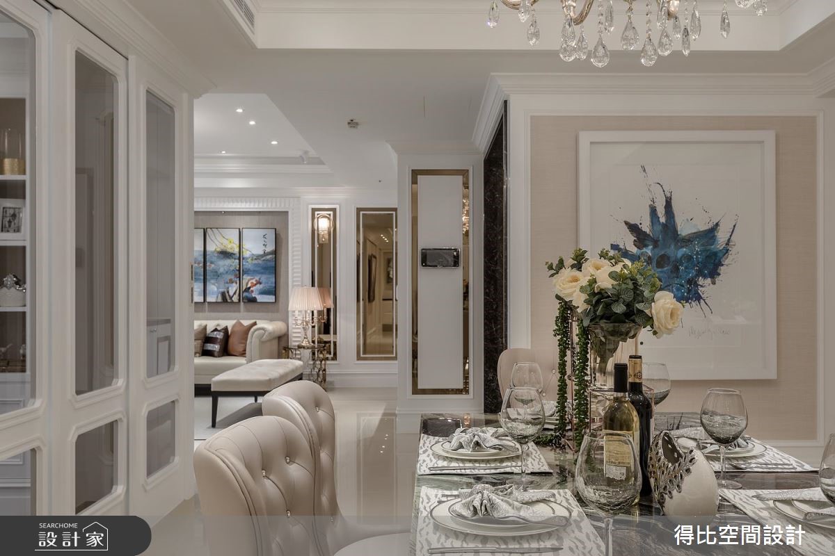 52坪新成屋(5年以下)＿新古典餐廳案例圖片＿得比空間設計有限公司＿得比_54之14