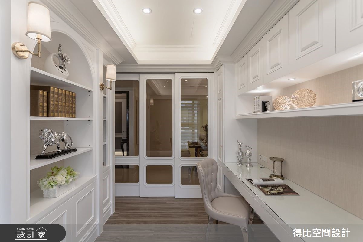 52坪新成屋(5年以下)＿新古典書房案例圖片＿得比空間設計有限公司＿得比_54之18