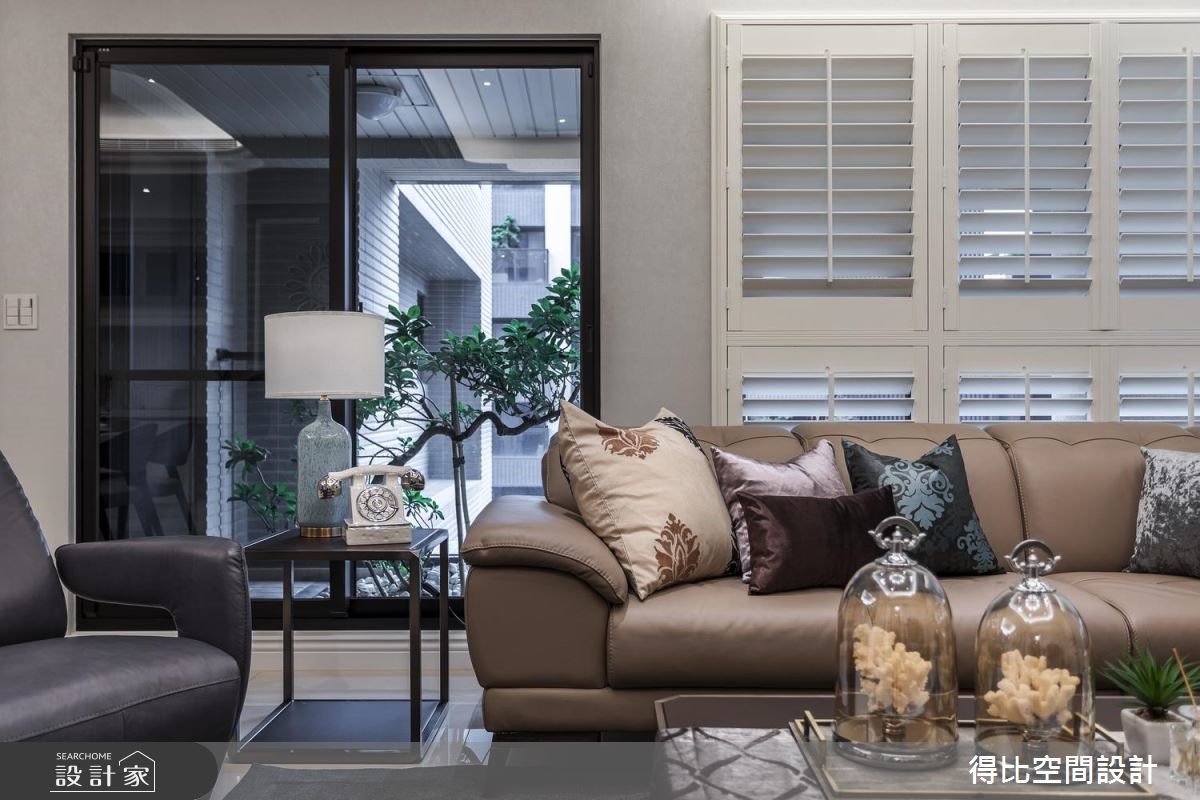 52坪新成屋(5年以下)＿美式新古典客廳案例圖片＿得比空間設計有限公司＿得比_55之5