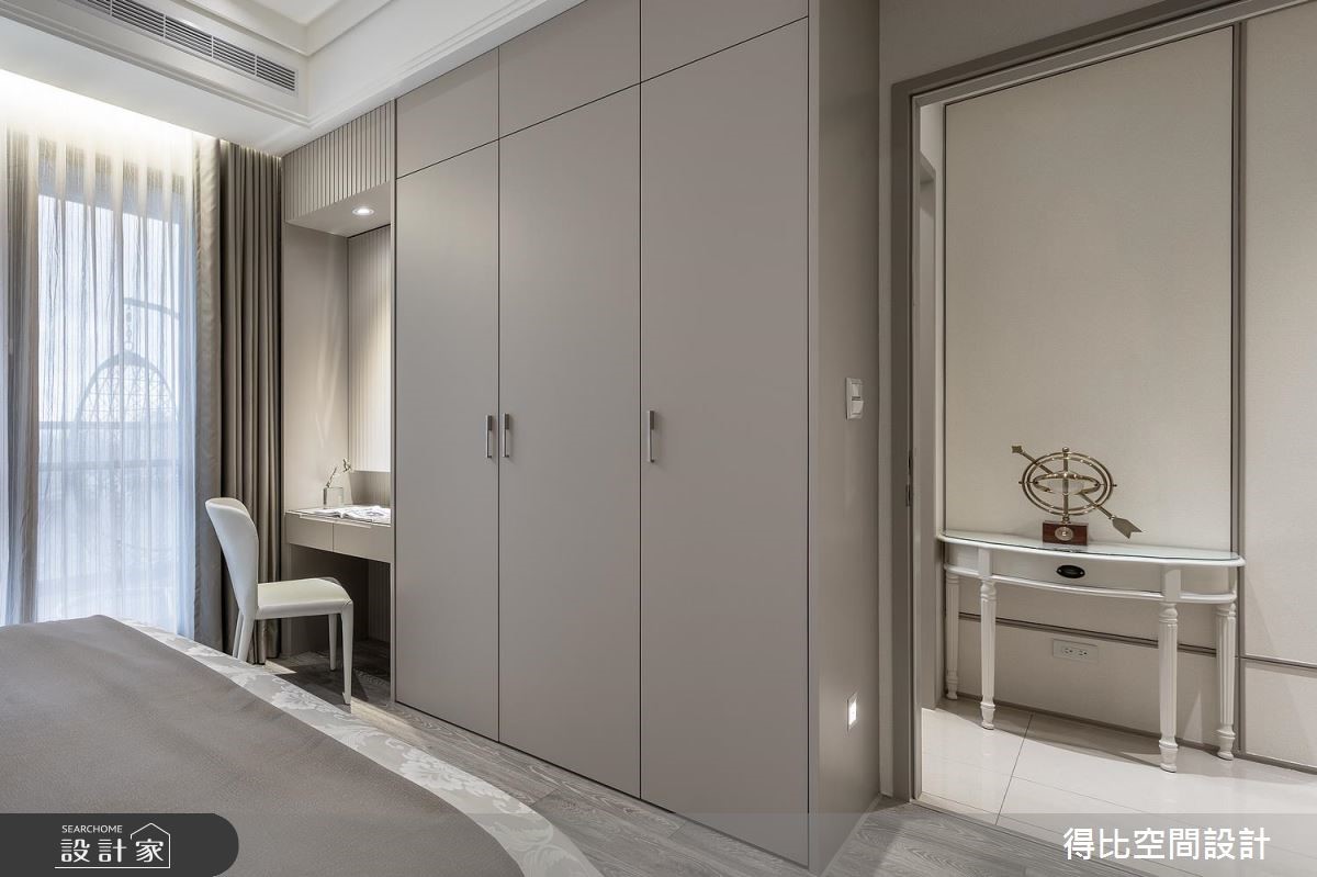 17坪新成屋(5年以下)＿奢華風臥室客房案例圖片＿得比空間設計有限公司＿得比_57之11
