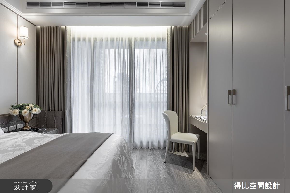 17坪新成屋(5年以下)＿奢華風臥室客房案例圖片＿得比空間設計有限公司＿得比_57之10