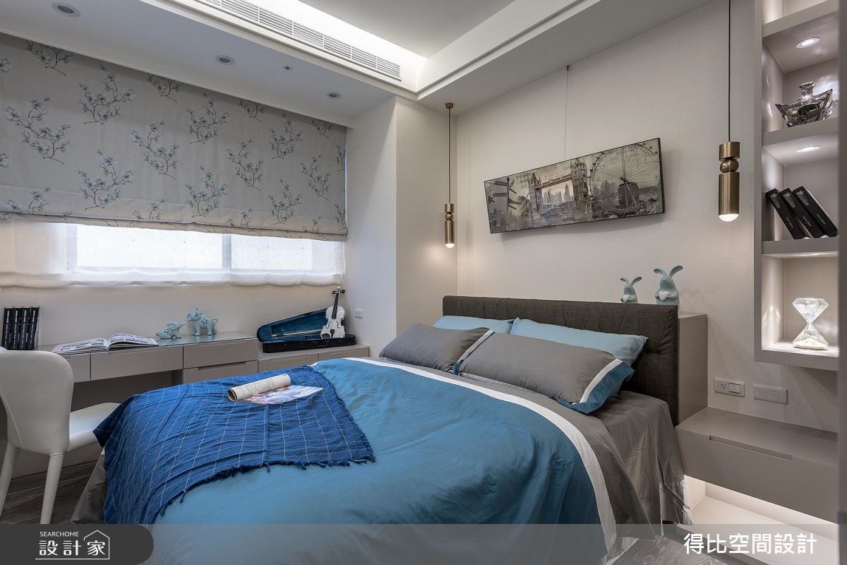 17坪新成屋(5年以下)＿奢華風臥室客房案例圖片＿得比空間設計有限公司＿得比_57之12