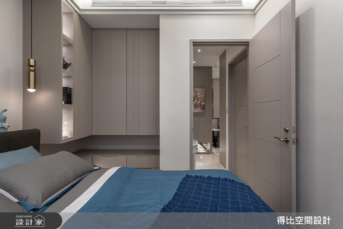 17坪新成屋(5年以下)＿奢華風臥室客房案例圖片＿得比空間設計有限公司＿得比_57之15
