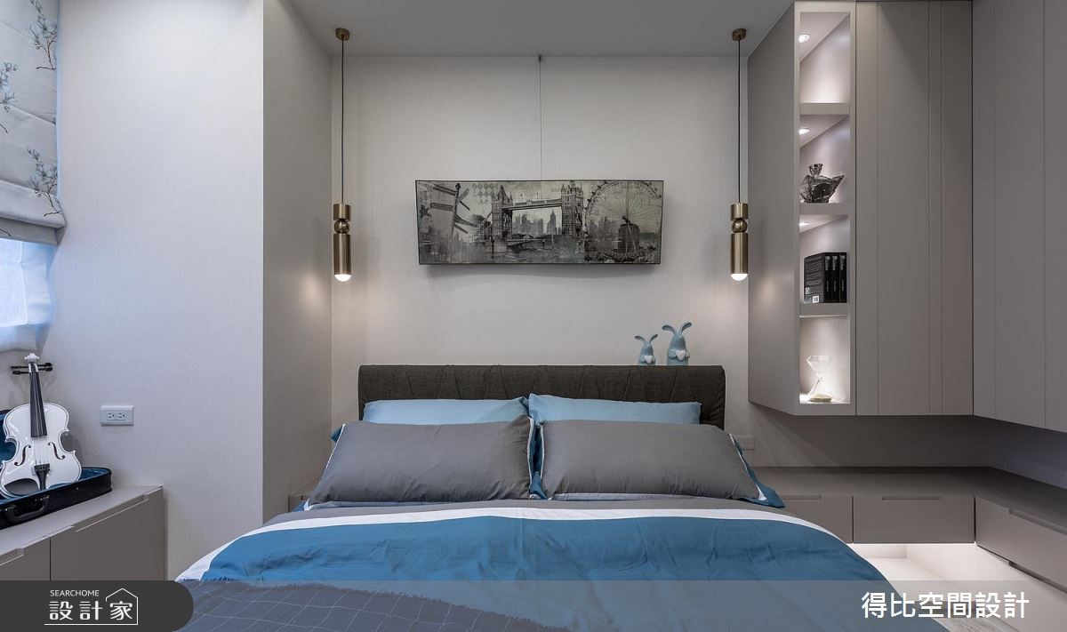 17坪新成屋(5年以下)＿奢華風臥室客房案例圖片＿得比空間設計有限公司＿得比_57之13