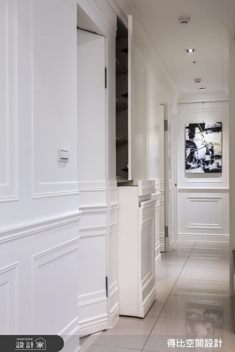 31坪新成屋(5年以下)＿新古典走廊案例圖片＿得比空間設計有限公司＿得比_58之13