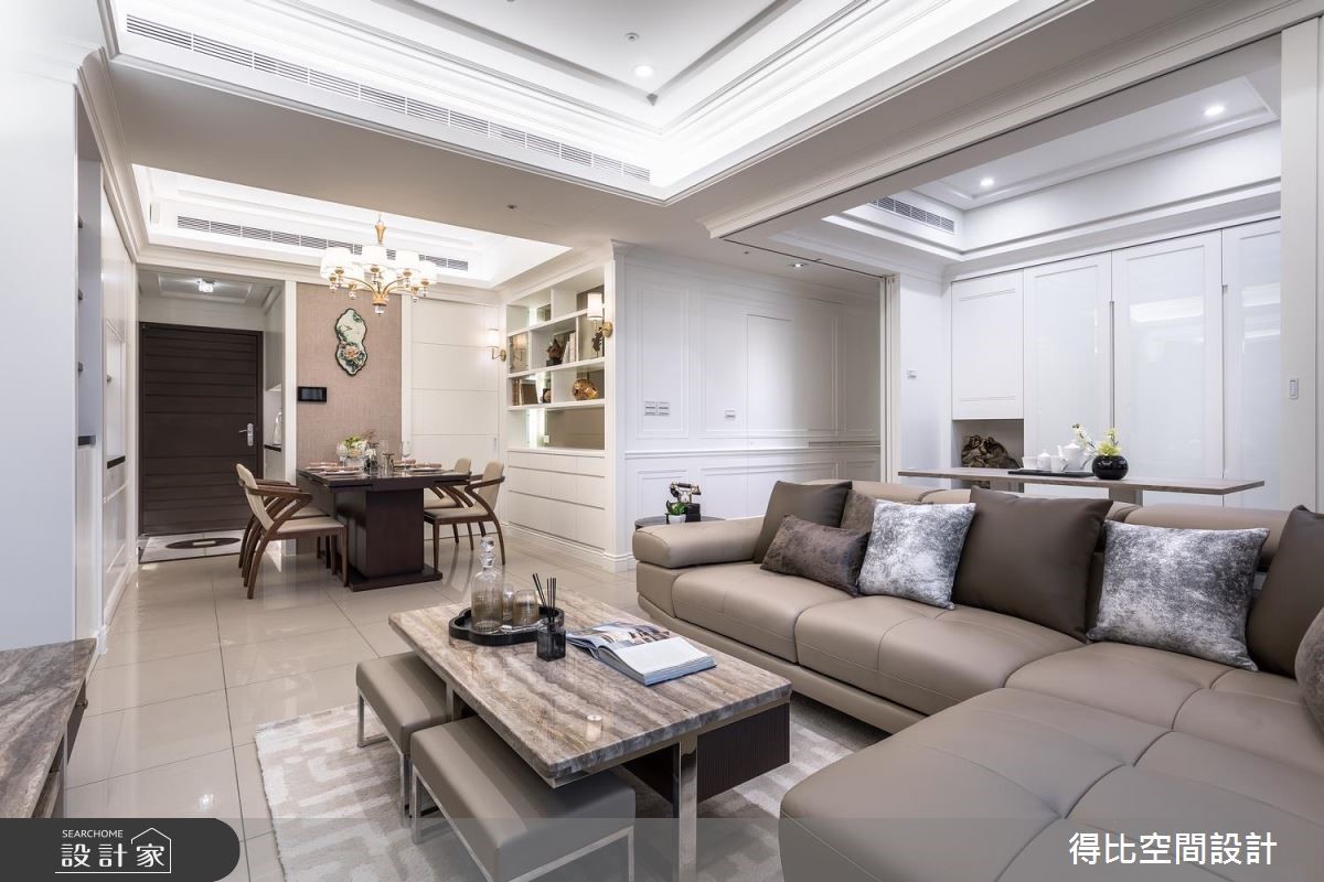 31坪新成屋(5年以下)＿新古典客廳案例圖片＿得比空間設計有限公司＿得比_58之10