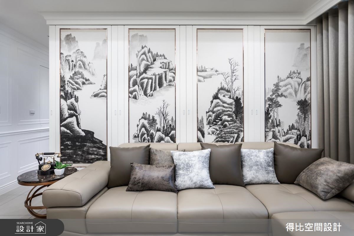 31坪新成屋(5年以下)＿新古典客廳案例圖片＿得比空間設計有限公司＿得比_58之8