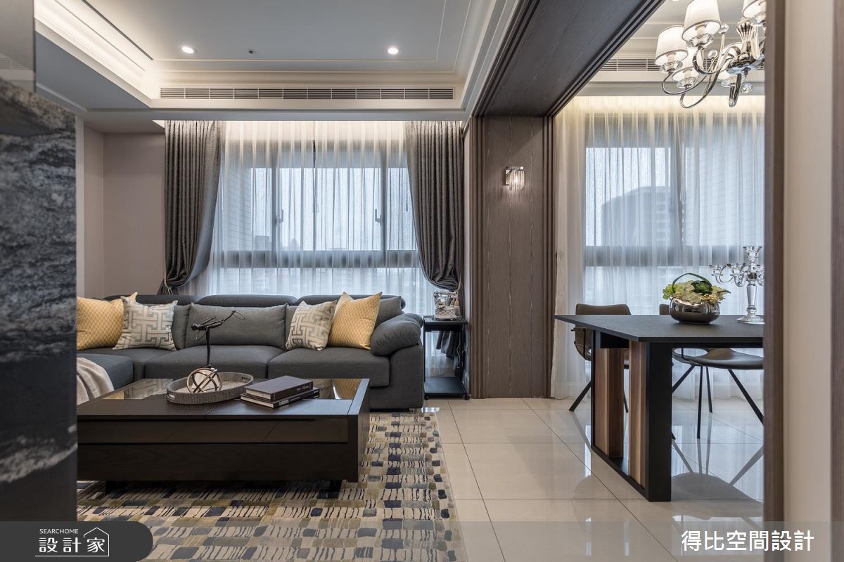35坪新成屋(5年以下)＿現代風客廳餐廳案例圖片＿得比空間設計有限公司＿得比_60之4