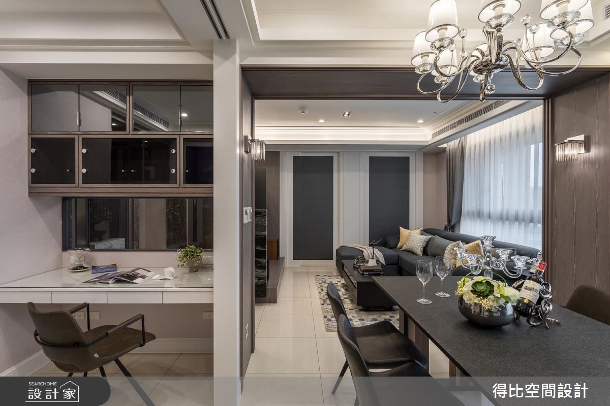 35坪新成屋(5年以下)＿現代風餐廳書房案例圖片＿得比空間設計有限公司＿得比_60之10