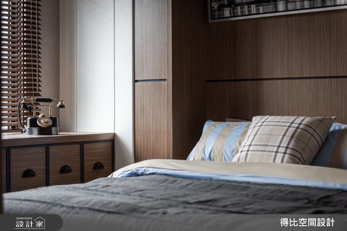 13坪新成屋(5年以下)＿工業風臥室客房案例圖片＿得比空間設計有限公司＿得比_62之10