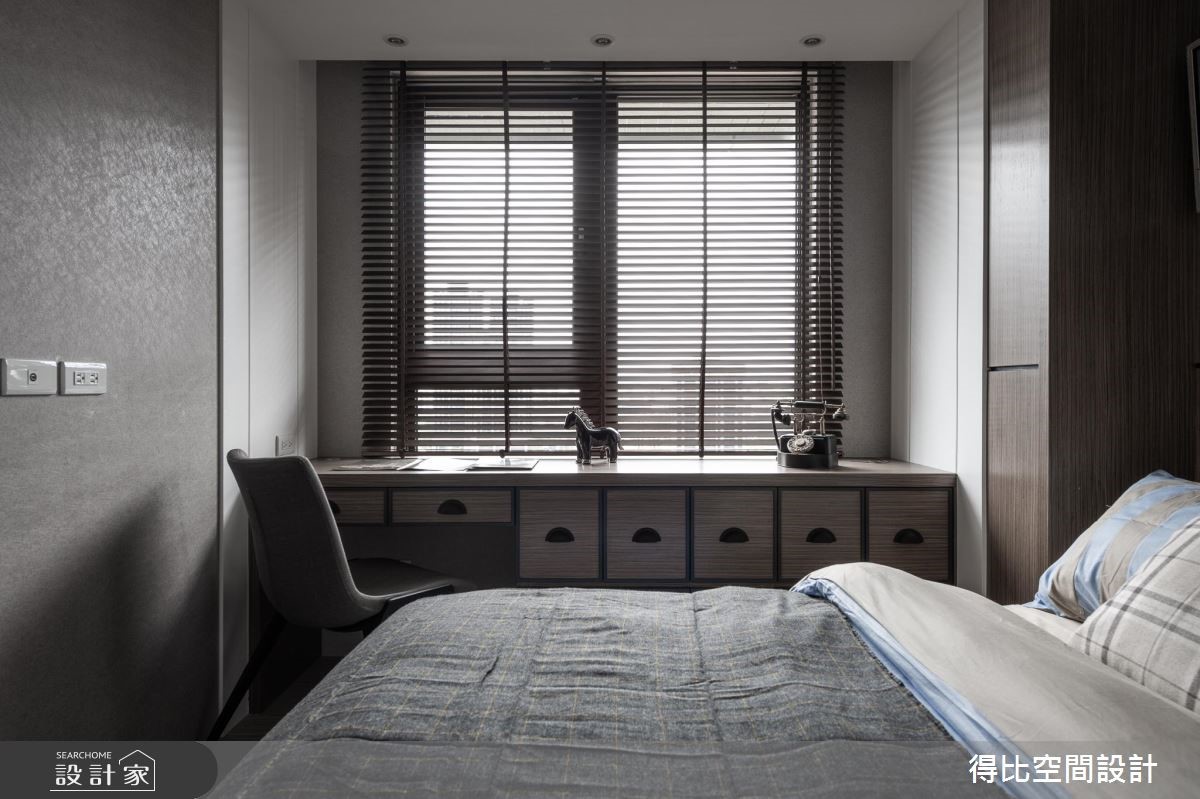 13坪新成屋(5年以下)＿工業風臥室客房案例圖片＿得比空間設計有限公司＿得比_62之11