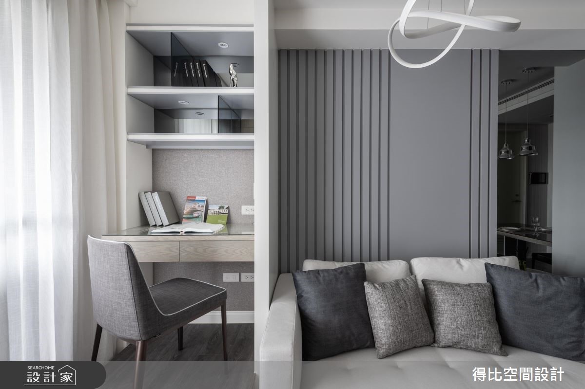 13坪新成屋(5年以下)＿現代風客廳書房案例圖片＿得比空間設計有限公司＿得比_63之6