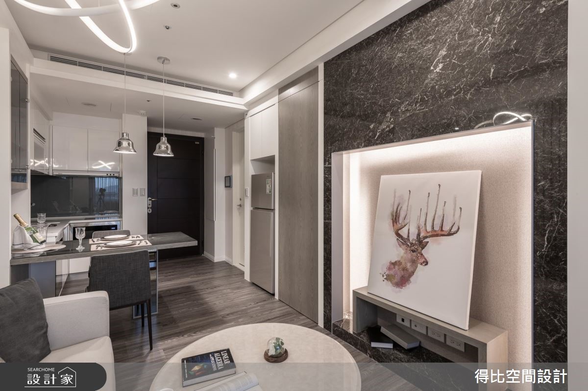 13坪新成屋(5年以下)＿現代風玄關餐廳廚房案例圖片＿得比空間設計有限公司＿得比_63之9