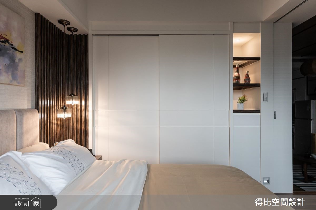 13坪新成屋(5年以下)＿休閒風臥室客房案例圖片＿得比空間設計有限公司＿得比_65之10