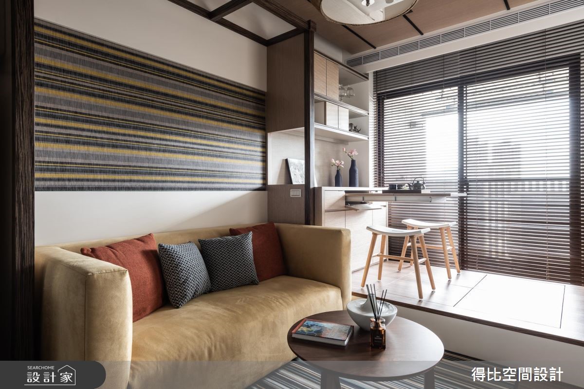 13坪新成屋(5年以下)＿休閒風客廳案例圖片＿得比空間設計有限公司＿得比_65之2