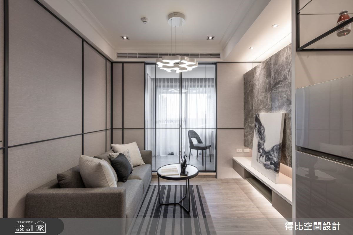 13坪新成屋(5年以下)＿現代風客廳案例圖片＿得比空間設計有限公司＿得比_66之8