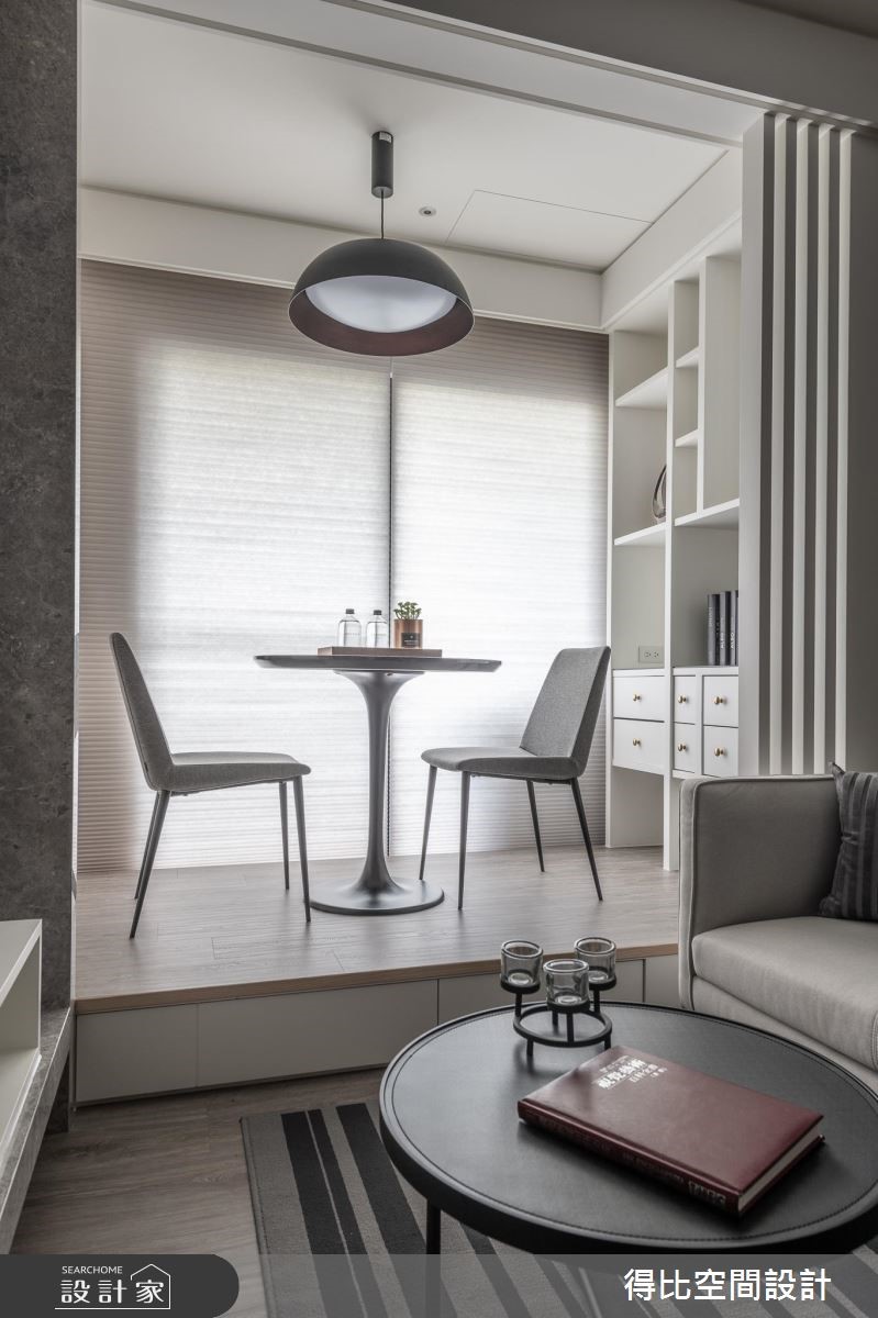 13坪新成屋(5年以下)＿現代風客廳餐廳案例圖片＿得比空間設計有限公司＿得比_67之3