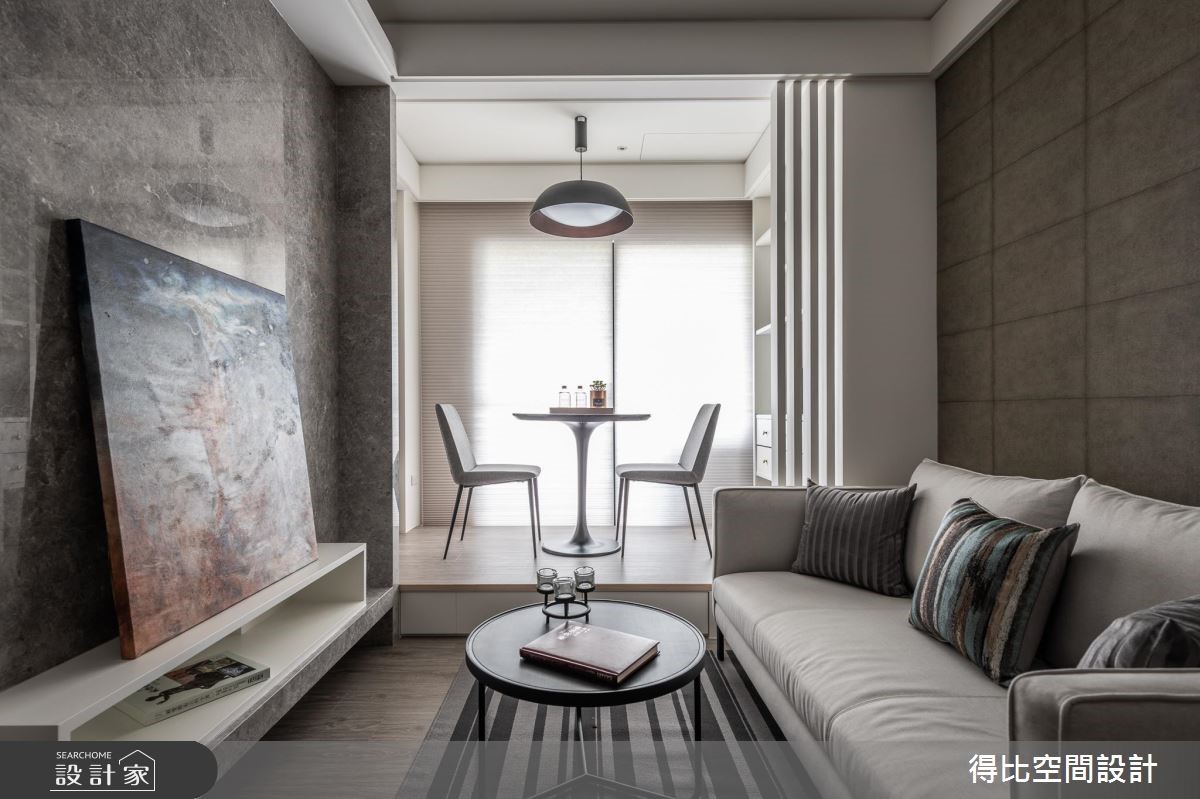 13坪新成屋(5年以下)＿現代風客廳餐廳案例圖片＿得比空間設計有限公司＿得比_67之1