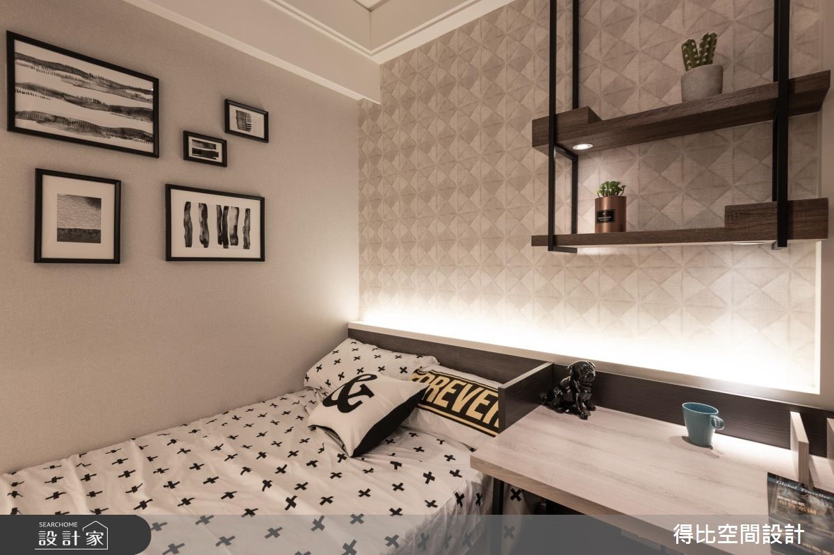 13坪新成屋(5年以下)＿現代風臥室客房案例圖片＿得比空間設計有限公司＿得比_67之14