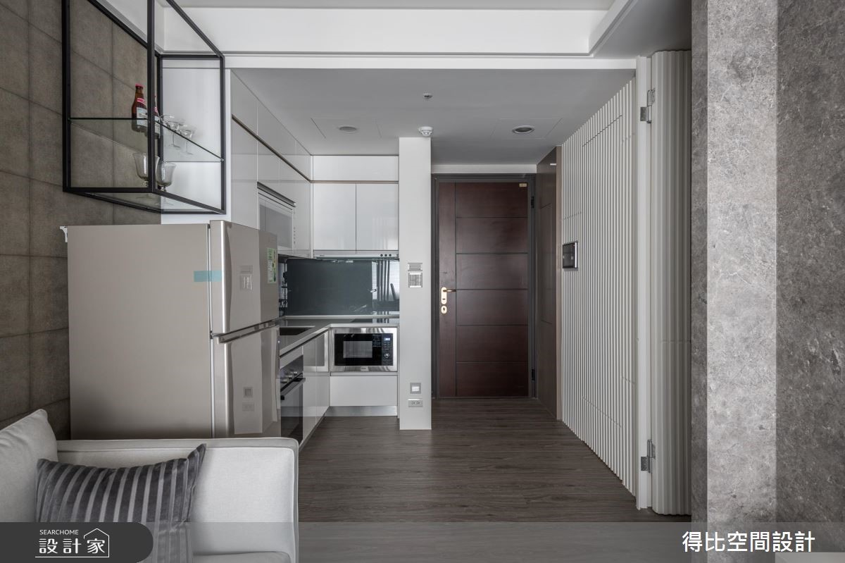 13坪新成屋(5年以下)＿現代風玄關餐廳廚房案例圖片＿得比空間設計有限公司＿得比_67之2