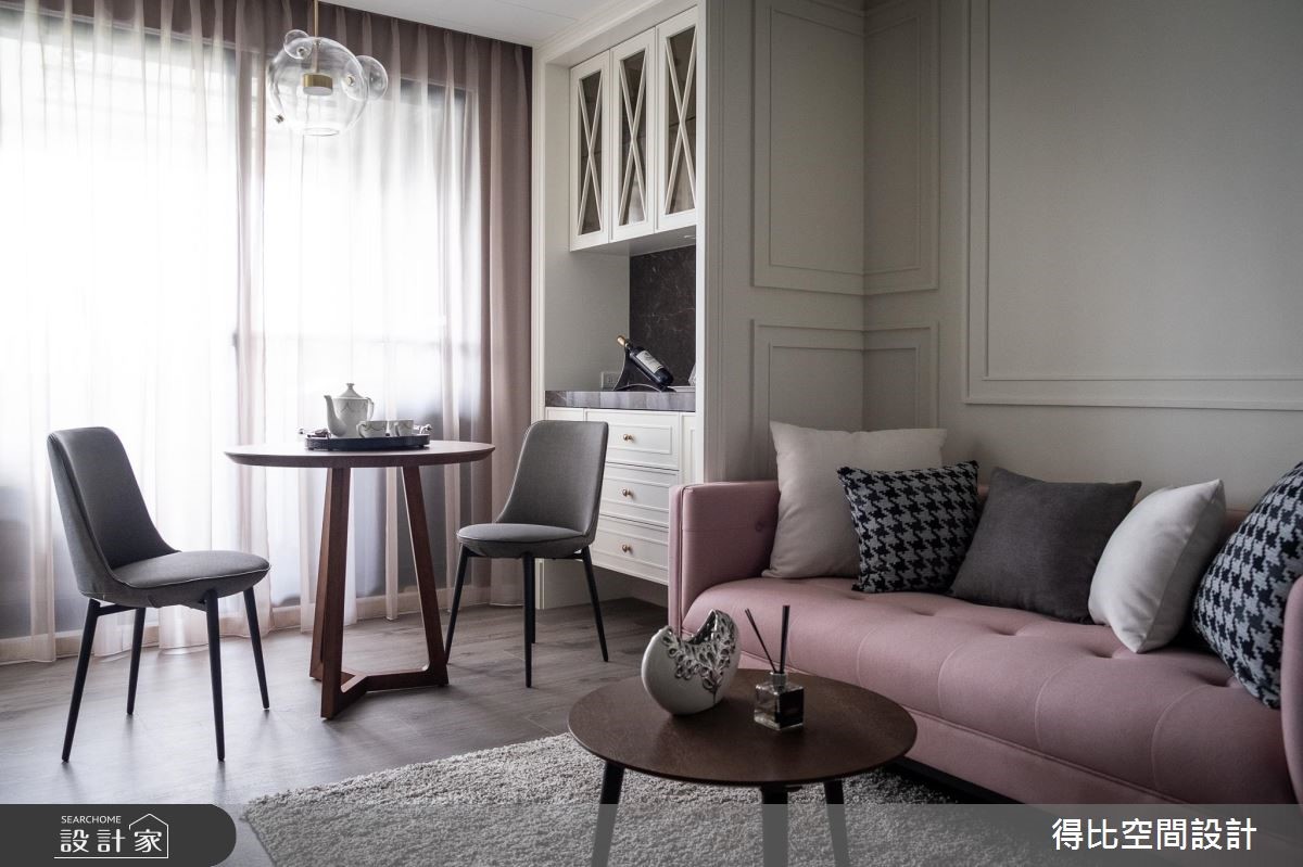 13坪新成屋(5年以下)＿美式風客廳餐廳案例圖片＿得比空間設計有限公司＿得比_68之3