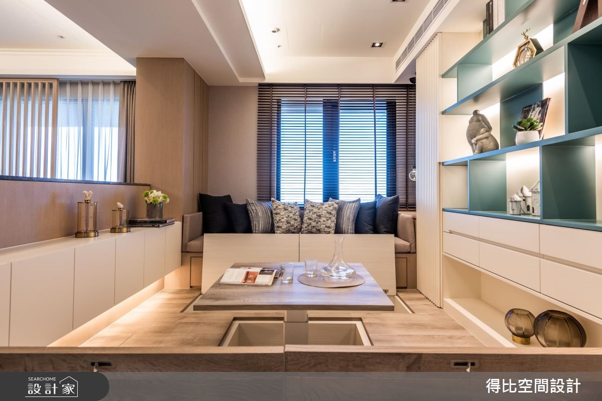 35坪新成屋(5年以下)＿現代風和室臥榻案例圖片＿得比空間設計有限公司＿得比_70之20