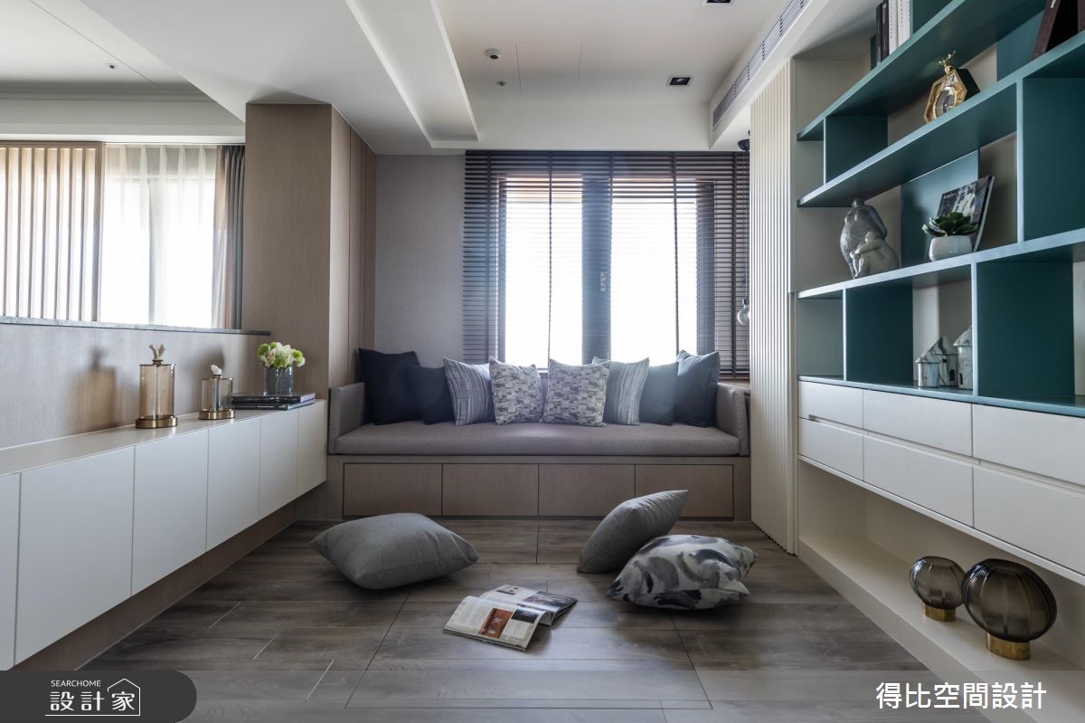 35坪新成屋(5年以下)＿現代風和室臥榻案例圖片＿得比空間設計有限公司＿得比_70之19