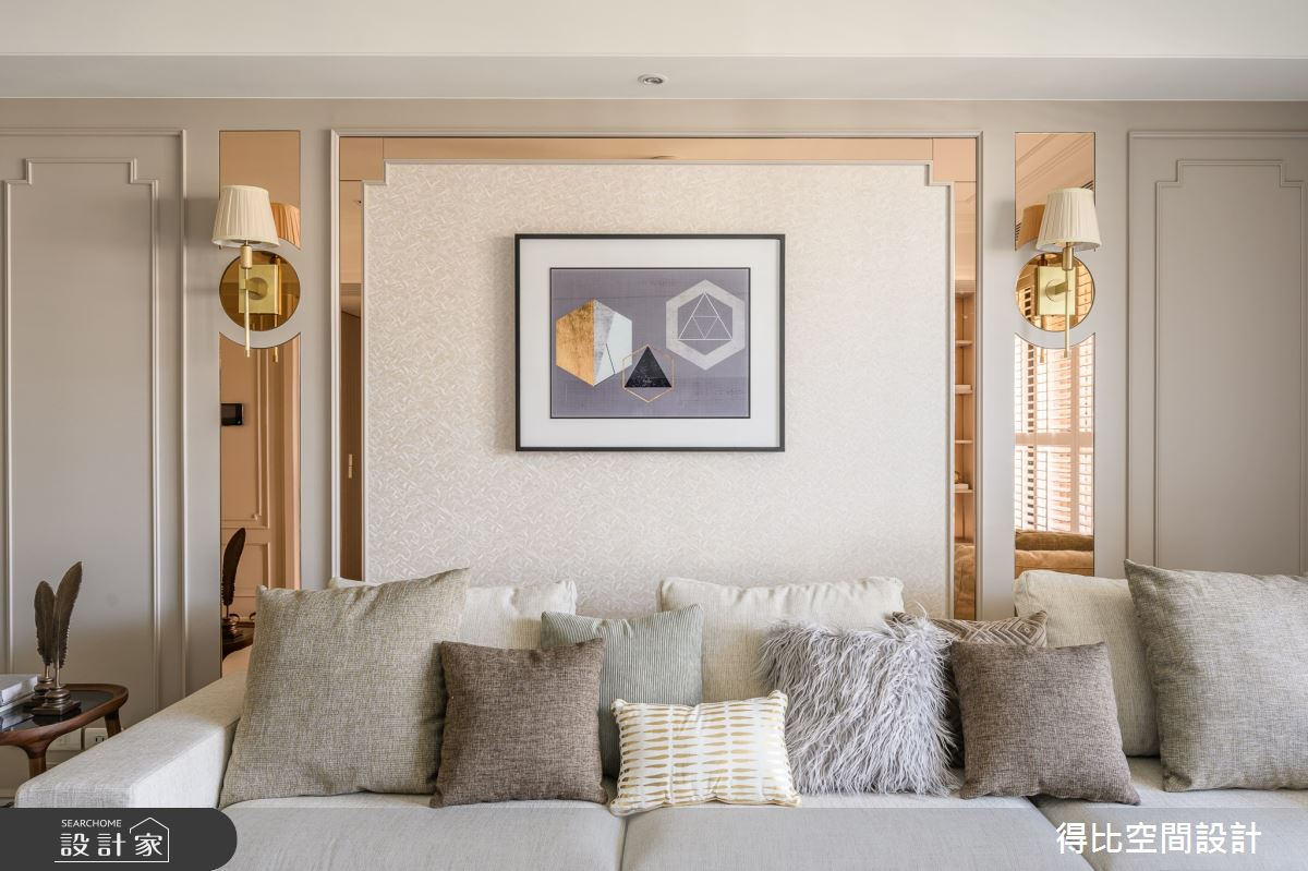 36坪新成屋(5年以下)＿美式新古典客廳案例圖片＿得比空間設計有限公司＿得比_72之9