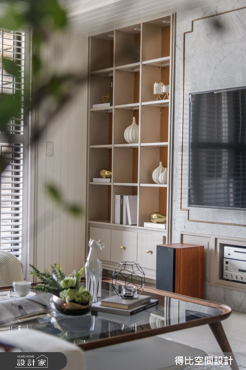 36坪新成屋(5年以下)＿美式新古典客廳案例圖片＿得比空間設計有限公司＿得比_72之8