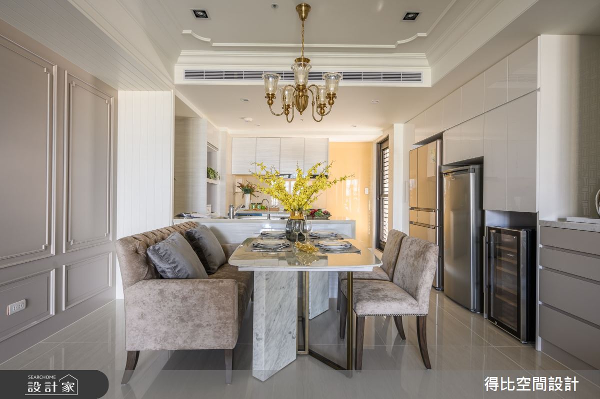 36坪新成屋(5年以下)＿美式新古典餐廳案例圖片＿得比空間設計有限公司＿得比_72之20