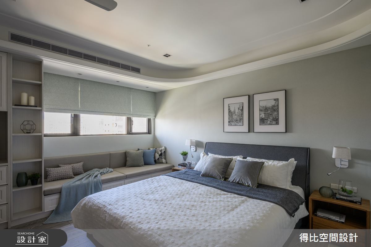36坪新成屋(5年以下)＿美式新古典臥室案例圖片＿得比空間設計有限公司＿得比_72之27