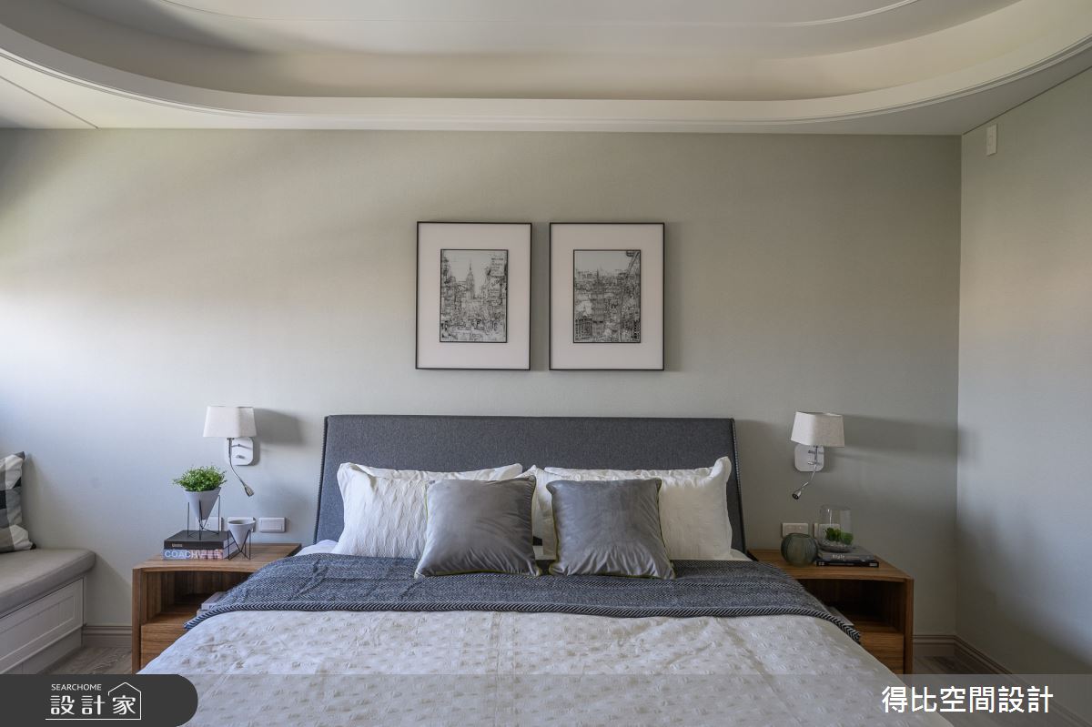 36坪新成屋(5年以下)＿美式新古典臥室案例圖片＿得比空間設計有限公司＿得比_72之29