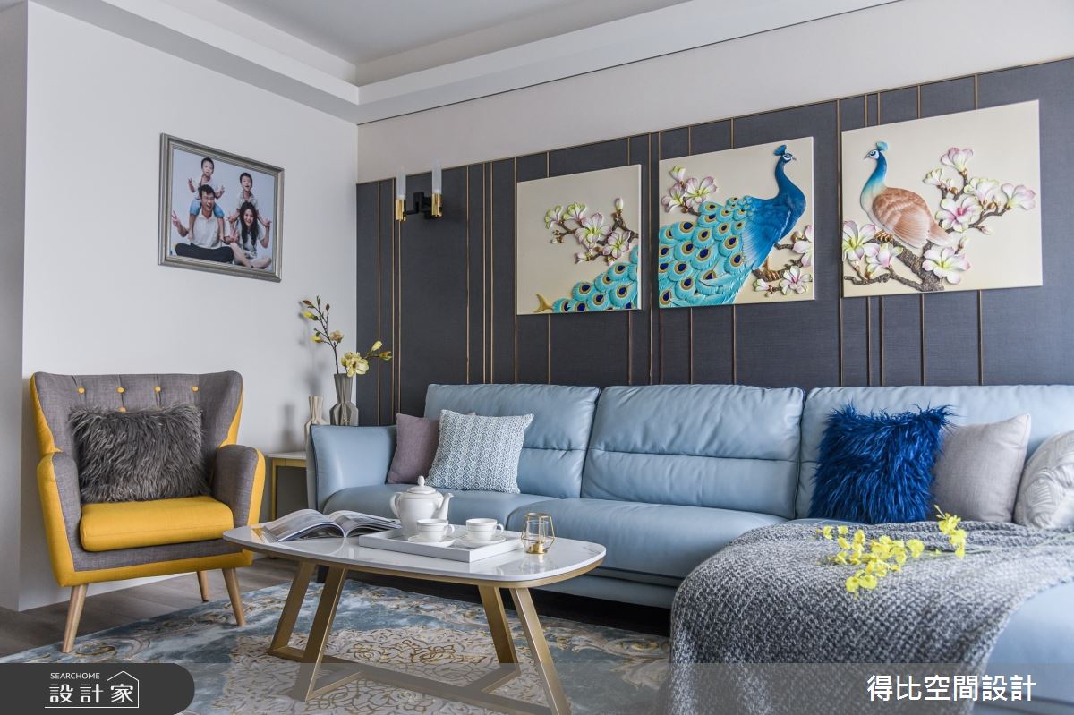 35坪新成屋(5年以下)＿現代風客廳案例圖片＿得比空間設計有限公司＿得比_73之5