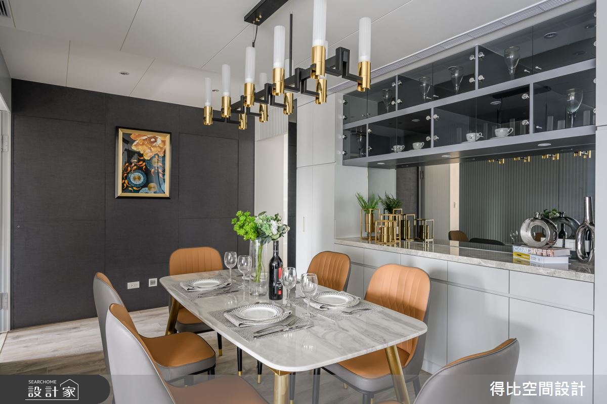 35坪新成屋(5年以下)＿現代風餐廳案例圖片＿得比空間設計有限公司＿得比_73之13