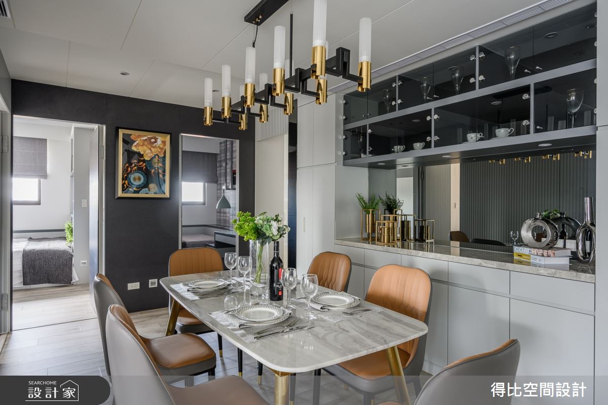 35坪新成屋(5年以下)＿現代風餐廳案例圖片＿得比空間設計有限公司＿得比_73之14