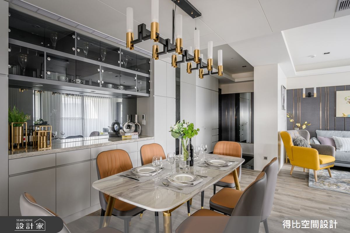 35坪新成屋(5年以下)＿現代風餐廳案例圖片＿得比空間設計有限公司＿得比_73之15