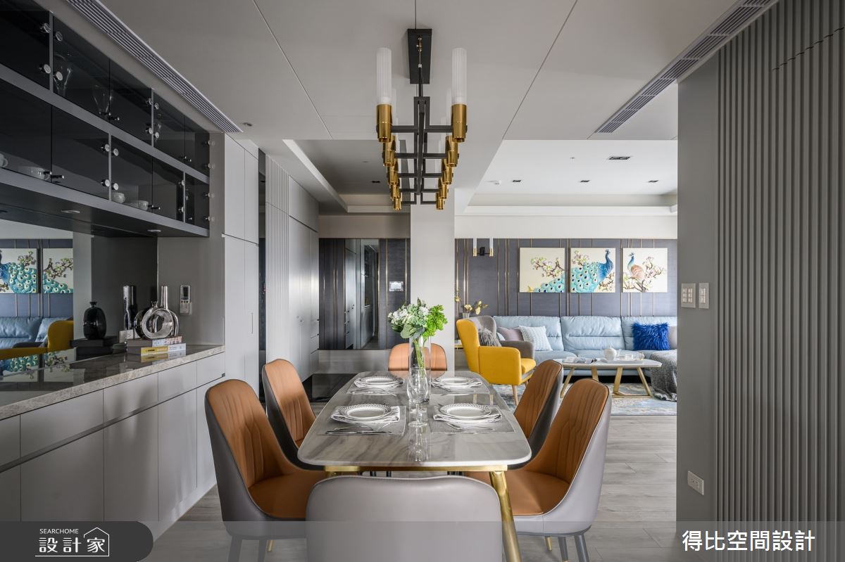 35坪新成屋(5年以下)＿現代風餐廳案例圖片＿得比空間設計有限公司＿得比_73之16