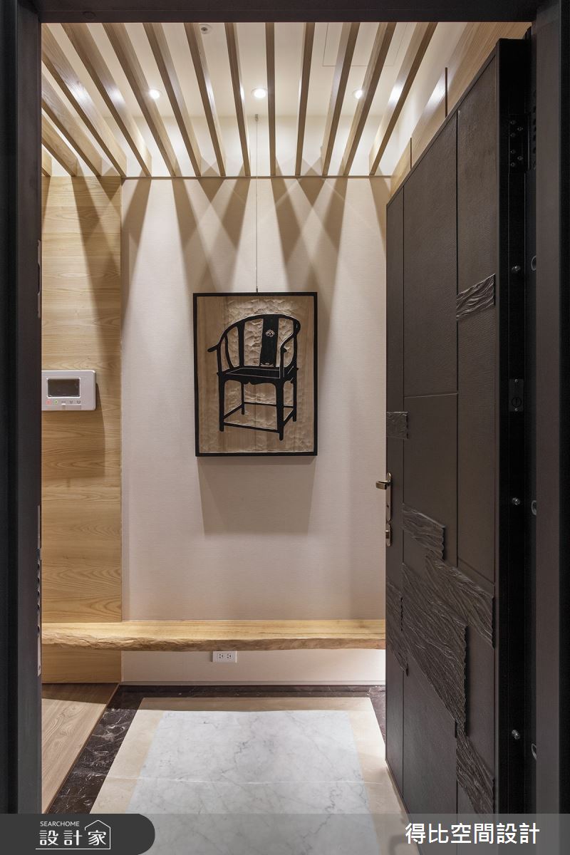 28坪新成屋(5年以下)＿現代風玄關案例圖片＿得比空間設計有限公司＿得比_26之2