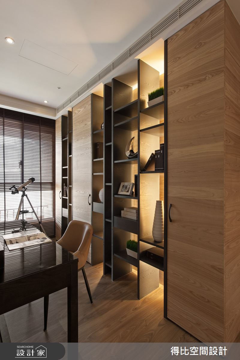 28坪新成屋(5年以下)＿現代風書房案例圖片＿得比空間設計有限公司＿得比_26之15