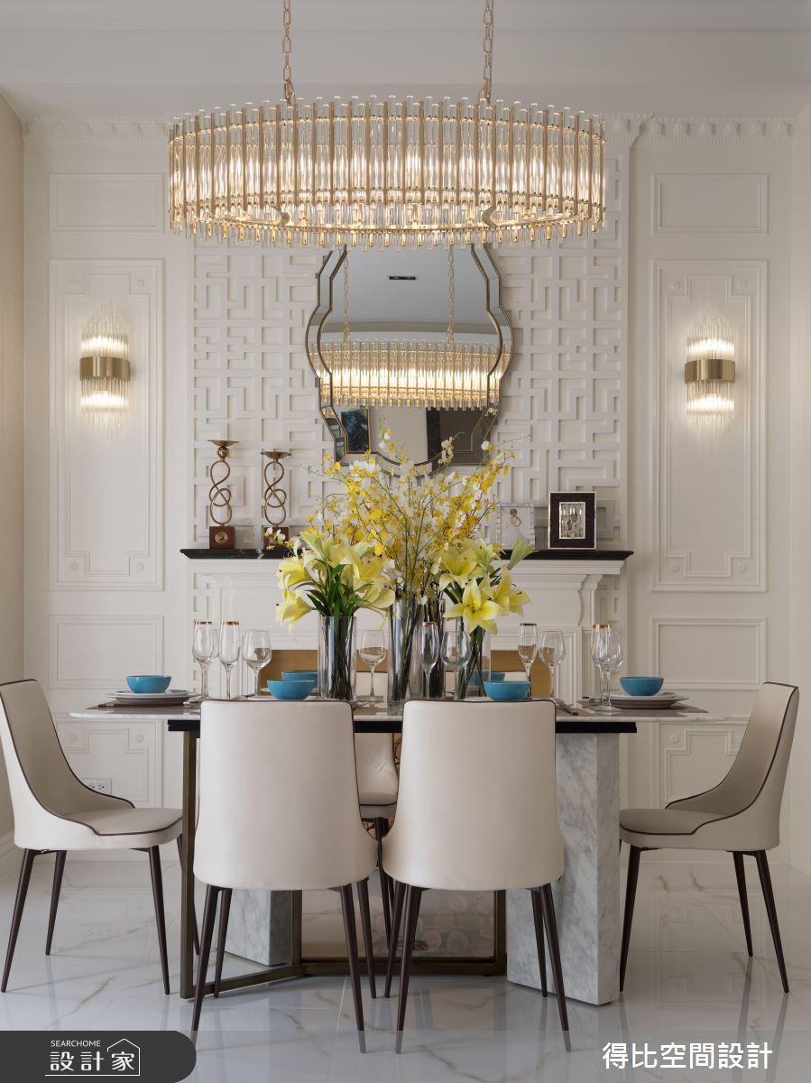 85坪新成屋(5年以下)＿新古典餐廳案例圖片＿得比空間設計有限公司＿得比_71之8
