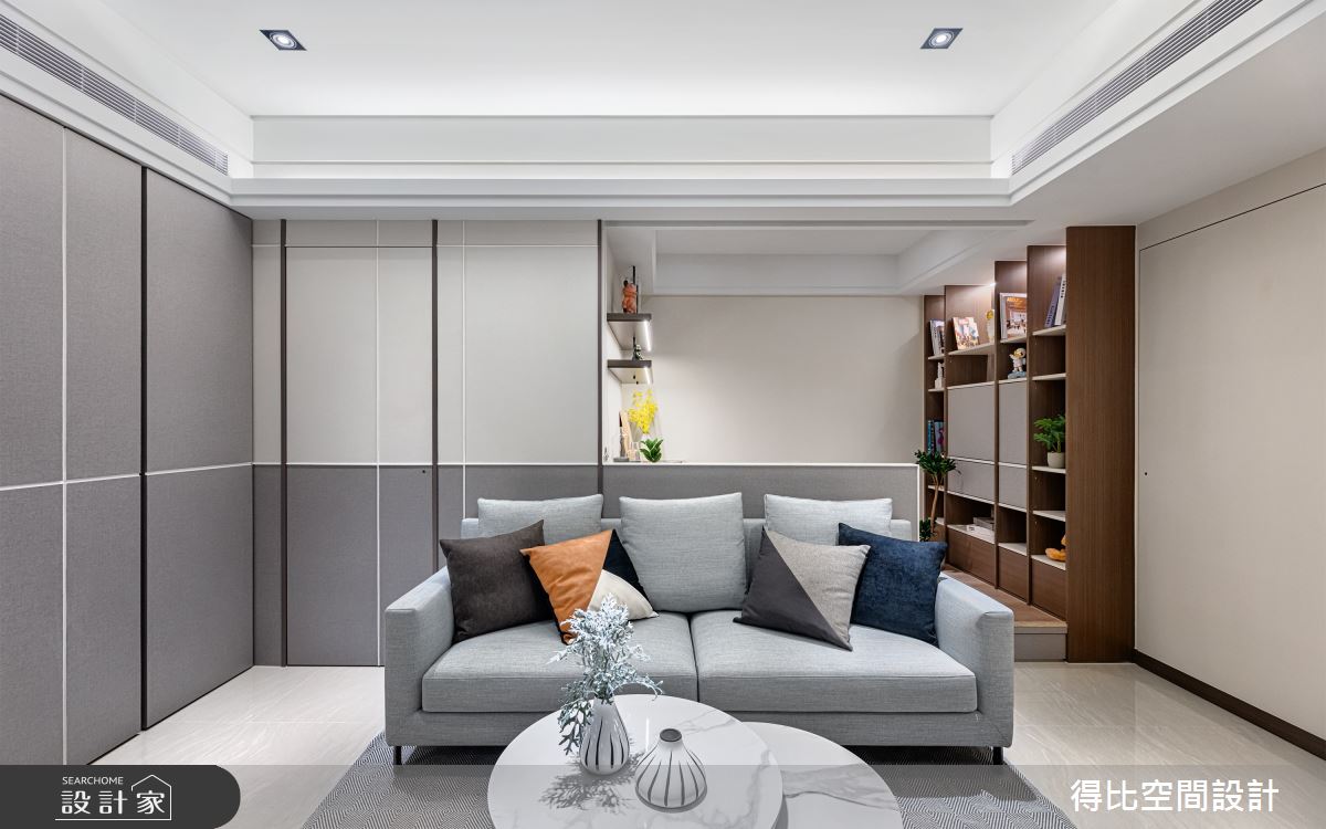 14坪預售屋＿現代風客廳案例圖片＿得比空間設計有限公司＿得比_75之2
