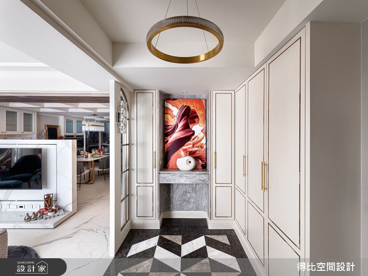 120坪老屋(16~30年)＿美式風玄關案例圖片＿得比空間設計有限公司＿得比_76之1