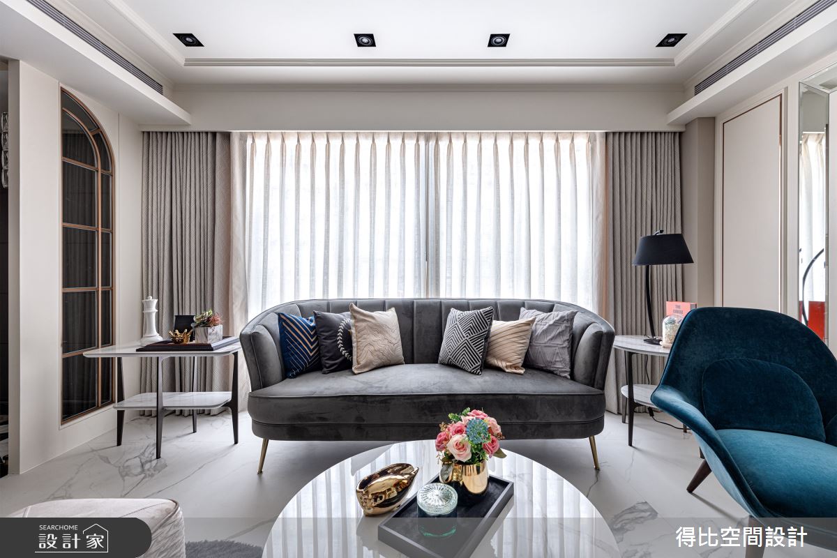 120坪老屋(16~30年)＿美式風客廳案例圖片＿得比空間設計有限公司＿得比_76之7
