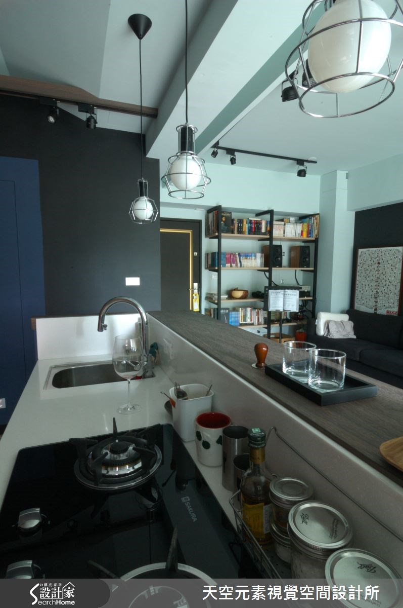 17坪新成屋(5年以下)＿工業風案例圖片＿天空元素視覺空間設計所＿天空元素_20之3